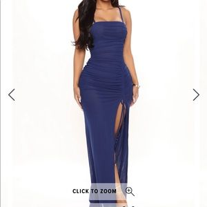 Fashion nova love attraction mesh maxi dress